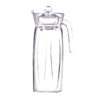 Luminarc Jug Flame 1.3L With Lid J8535