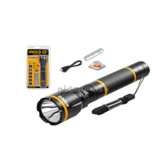 Ingco Torch Aluminum Alloy Rechargeable 400 Lumens HCFL186503