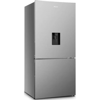 Hisense Refrigerator 463L, Double Door Bottom Freezer, with Water Dispenser, Precise Temperature Control, Multi-Airflow for Constant Temperature, A+ Energy Saving H610BS-WD