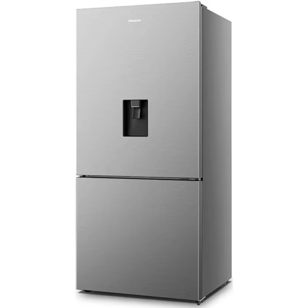 Hisense Refrigerator 463L, Double Door Bottom Freezer, with Water Dispenser, Precise Temperature Control, Multi-Airflow for Constant Temperature, A+ Energy Saving H610BS-WD