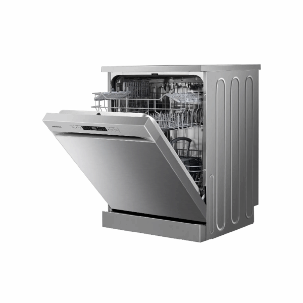 Hisense 13 Place Dishwasher with 8 Programs, LED Display, Touch Control, Stainless Steel Tub & Filter, Inox H13DX