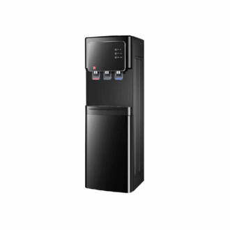 Hisense Top Loading Water Dispenser 3.4L with Refrigerator, Cabinet, Hot, Cold & Normal Push Button, Black H96WDTB3S1