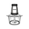 Nikai Chopper 300W SS Blade 2L Glass Bowl Mini Chopper 2 Speeds With Safety Switch Stainless Steel Detachable Blade NC494A