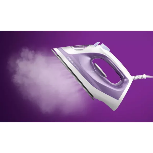 Philips Steam Iron 1800W Steam Iron, Non Stick, Continuous 20g, Burst and 120g, Continuous Steam Boost, Self Calc Clean, 200ml Watertank, Non Stick Solt Plate DST1020