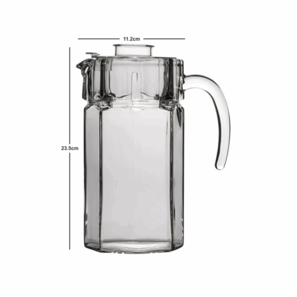 Luminarc Octime Jug 1.6L with Lid N1104