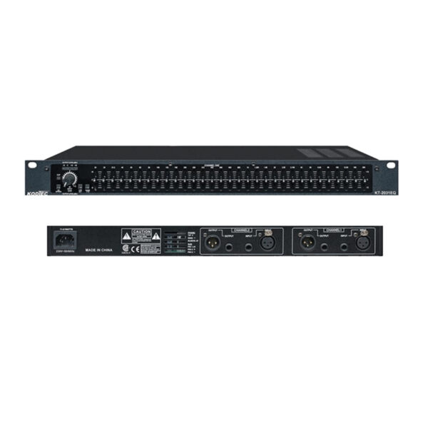 Kodtec High Quality Professional Audio Equalizer Single KT-2015EQ