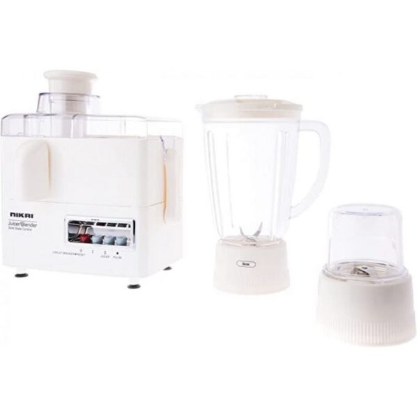 Nikai Juicer and Blender 4in1 300W 1.6L Juicer Blender Meat Chopper Grinder & Pulse Powerful Motor With Thermostat NFP1724N