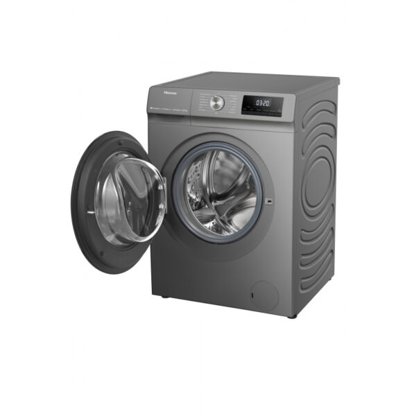 Hisense Washing Machine 10.5kg & 7kg Dryer with Pure Jet, Pure Steam, Allergy Steam, Durable Inverter, Super Energy Efficient, Drum Clean, Pause & Add, Quick Wash, Delay End, Raindrop Drum WD3Q1043BT