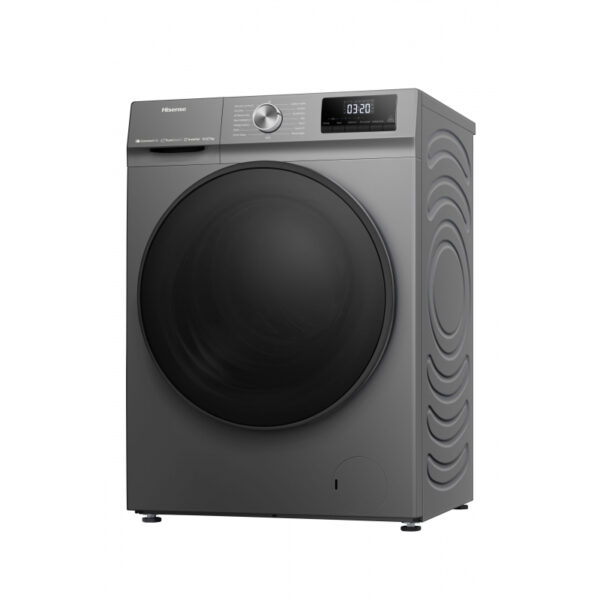 Hisense Washing Machine 10.5kg & 7kg Dryer with Pure Jet, Pure Steam, Allergy Steam, Durable Inverter, Super Energy Efficient, Drum Clean, Pause & Add, Quick Wash, Delay End, Raindrop Drum WD3Q1043BT