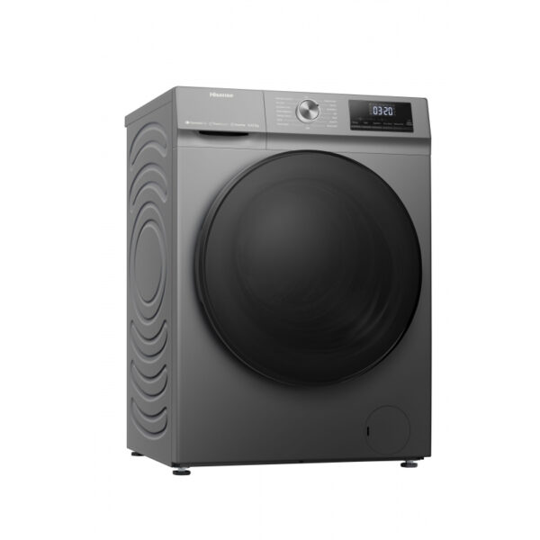 Hisense Washing Machine 10.5kg & 7kg Dryer with Pure Jet, Pure Steam, Allergy Steam, Durable Inverter, Super Energy Efficient, Drum Clean, Pause & Add, Quick Wash, Delay End, Raindrop Drum WD3Q1043BT