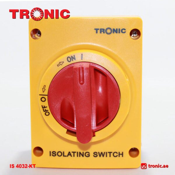 Tronic Surface Isolator 3-Pole 32 Amps (415V)