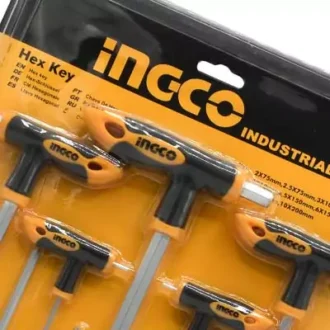 Ingco T-Handle Hex Wrench 8pcs Set HHKT0081