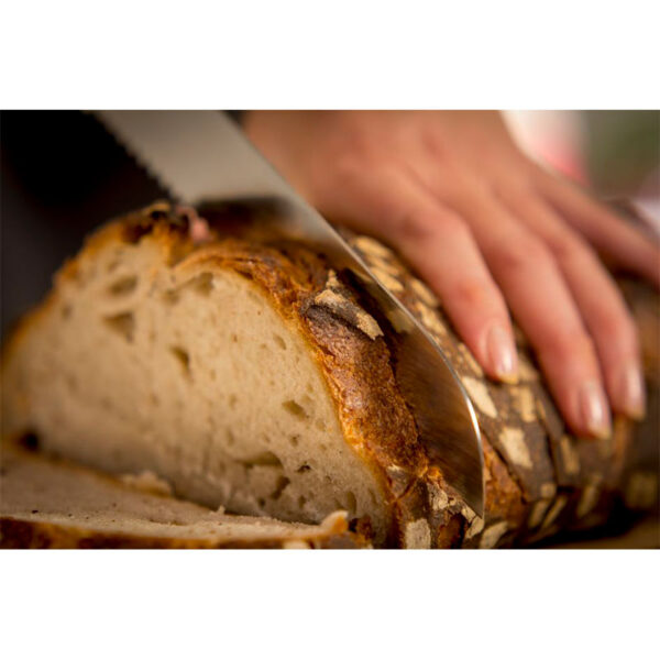 Tefal Comfort Bread Knife 20cm Ideal For Slicing Bread All Types of Food High Performance Stainless Steel K2213404