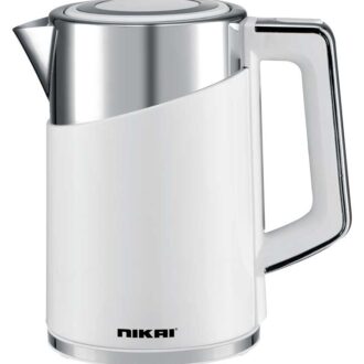Nikai Kettle 1.7L 2200W NK820T1 - 1.7 liter Capacity Double Layer Structure With Lid Locker Black