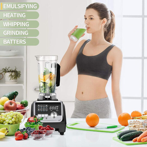 Kodtec Heavy Duty Blender 2L Jar 3000W KT-3006-30HBL