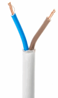 Tronic 0.5mm 2 Core Flexible Cable