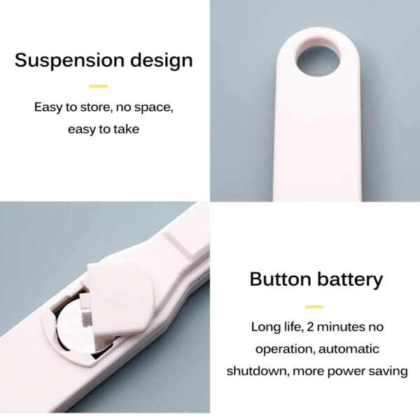 Electronic Digital Kitchen Measuring Spoon Scale 500g/0.1g Used for Milk Tea Flour Spices and Seasoning with LCD Display White