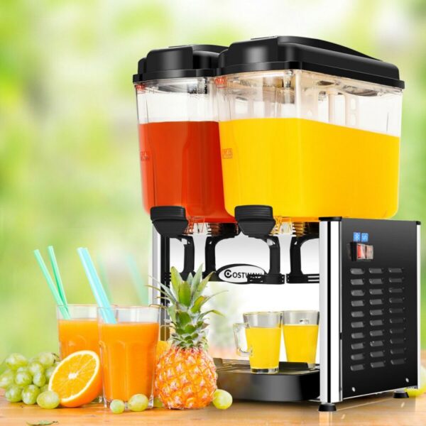 Generic Commercial Juice Dispenser 36L (18Lx2Tanks)