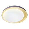 Tronic Transparent Gold LED Changeable (3 Shades) Ceiling Light