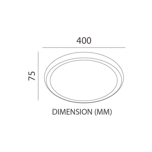 Tronic Decorative LED Changeable (3 Shades) Light