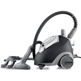 Kenwood Garment Steamer 1500W with 2L Water Tank Capacity Rotary Wheels Folding Rack Trouser Press Glove GSP65.500BK