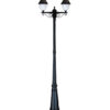 Tronic Ornamental 2 Headed Bollard Light