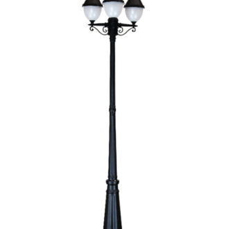 Tronic Ornamental 3 Headed Bollard Light