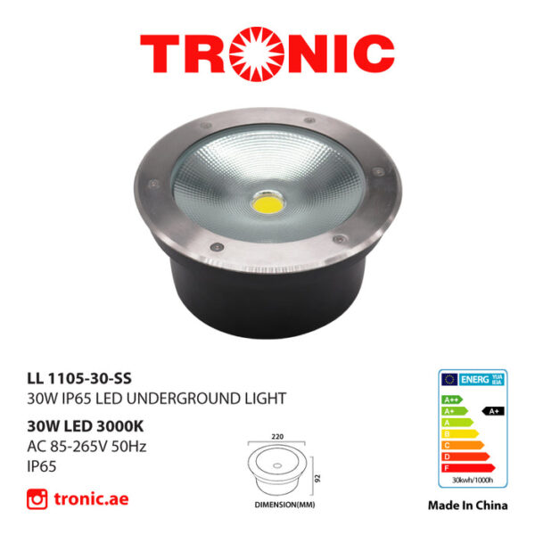 Tronic Inground Light 30W