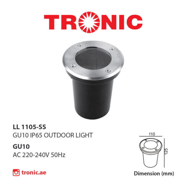 Tronic Inground Light GU10