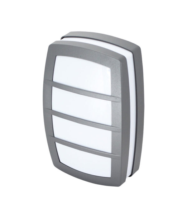 Tronic Grey Bulkhead with Polycarbonate Diffuser and Grill