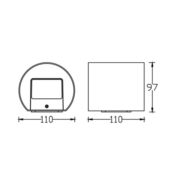 Tronic LED Wall Light