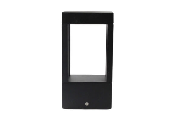 Tronic Black Modern LED Garden Gate Light