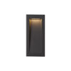 Tronic Black LED Wall Light