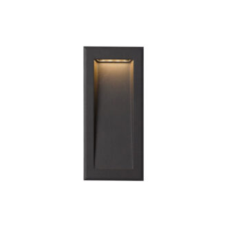 Tronic Black LED Wall Light