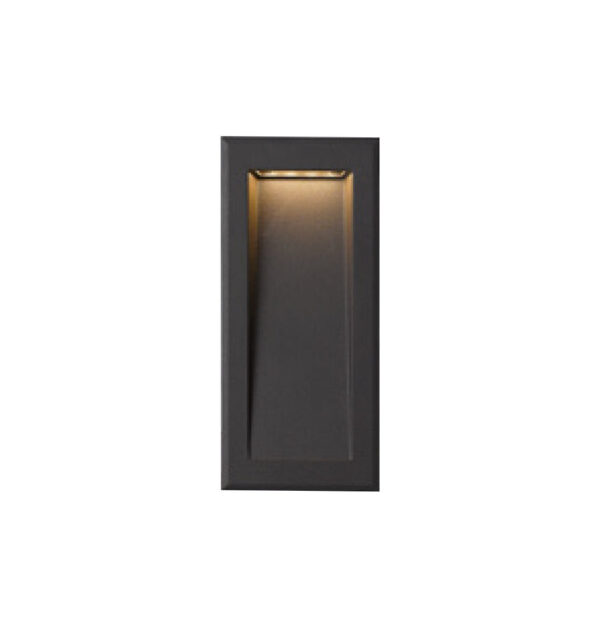 Tronic Black LED Wall Light