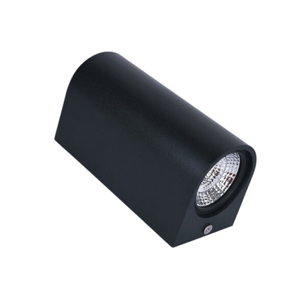 Tronic Black Up & Down COB Wall Light