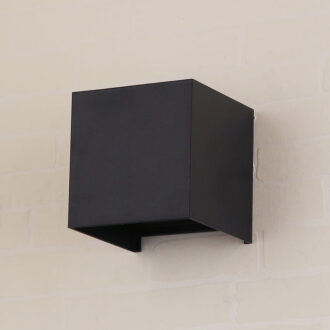 Tronic Black Square 6 Watts Wall Light