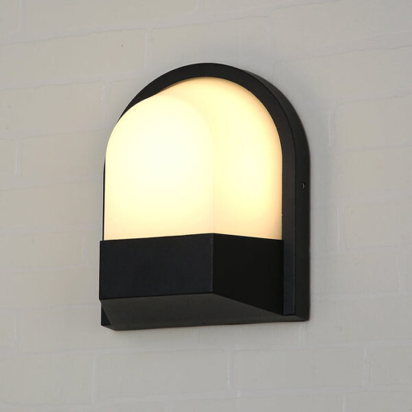 Tronic Black Wall Light