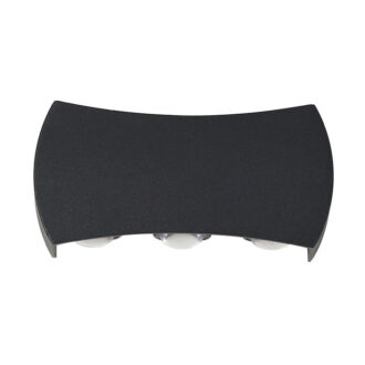 Tronic Modern Black Sconce LED Wall Light