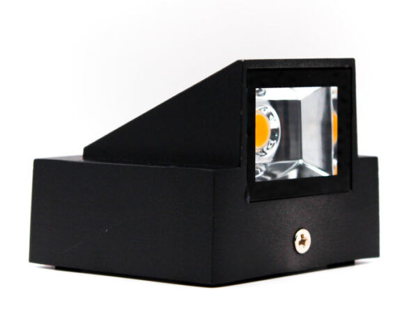 Tronic Square-shaped Down Wall Light