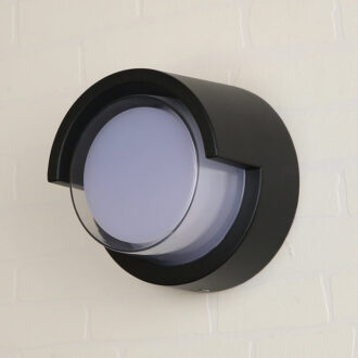 Tronic Black LED Wall Light