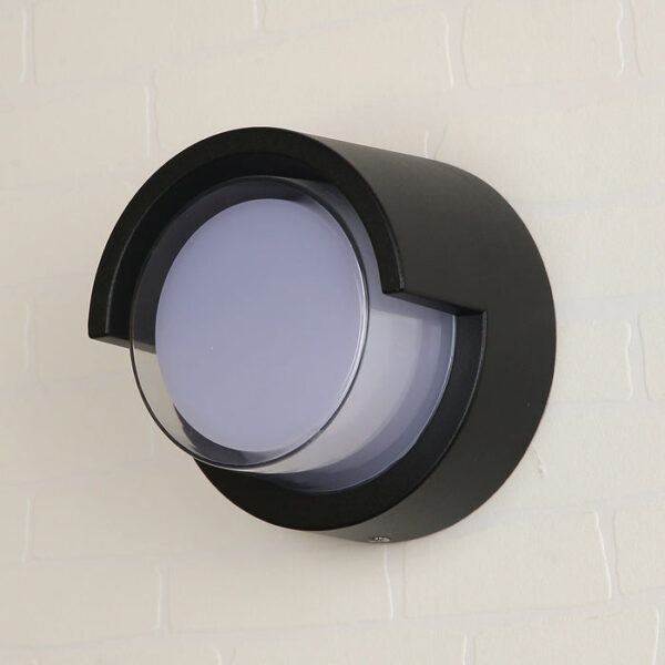 Tronic Black LED Wall Light