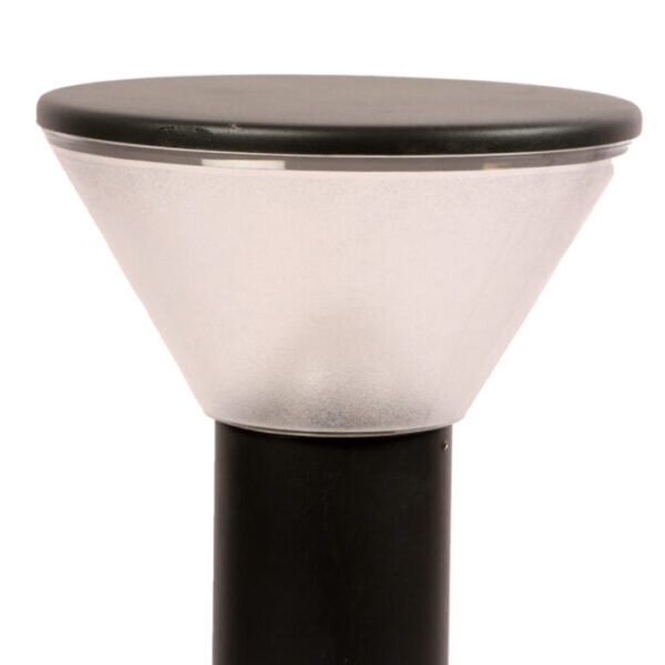 Tronic Black Cone-Shaped Garden Bollard