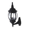 Tronic Ornamental Outdoor Wall Lamp LL 906A-BK