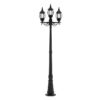 Tronic Ornamental Aluminum Bollard LL 906P-20-03-BK