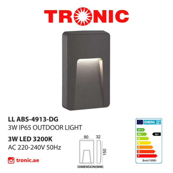 Tronic Outdoor LED step light