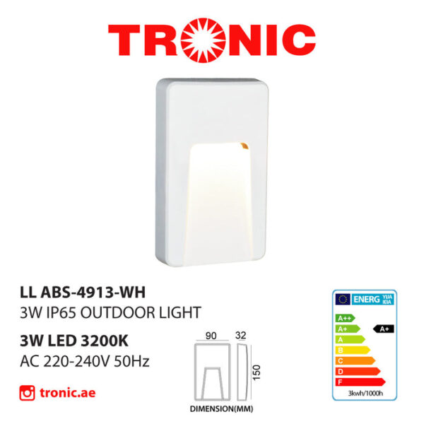 Tronic Outdoor LED step light