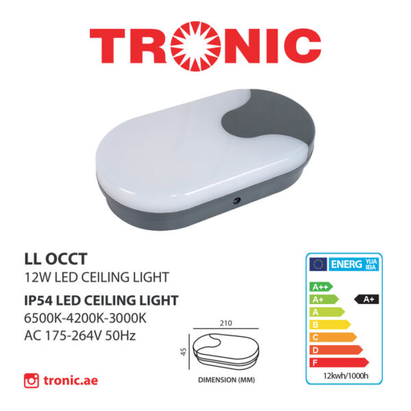 Tronic Oval LED bulkheads