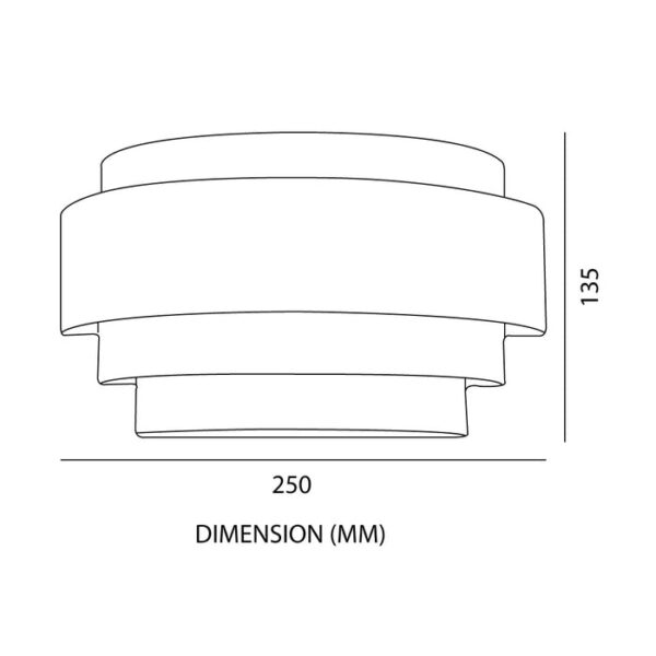 Tronic Modern Up Down Wall Light