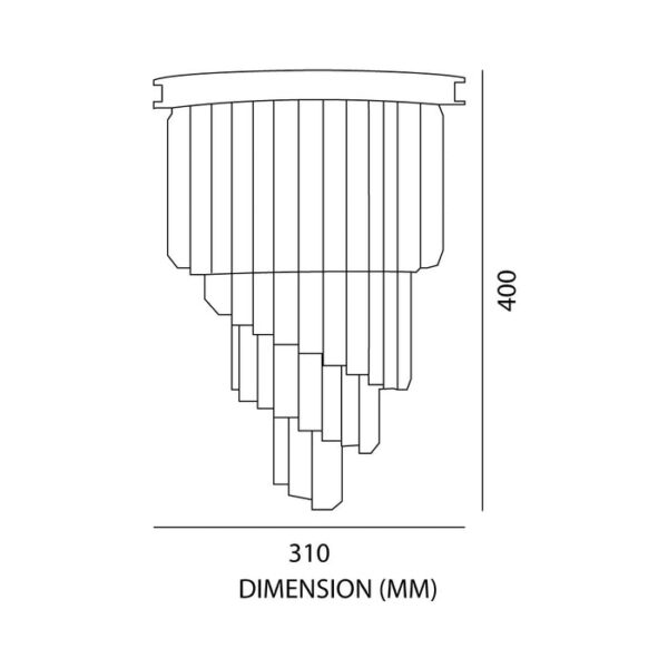 Tronic Wall Bracket-LP 8190-GO